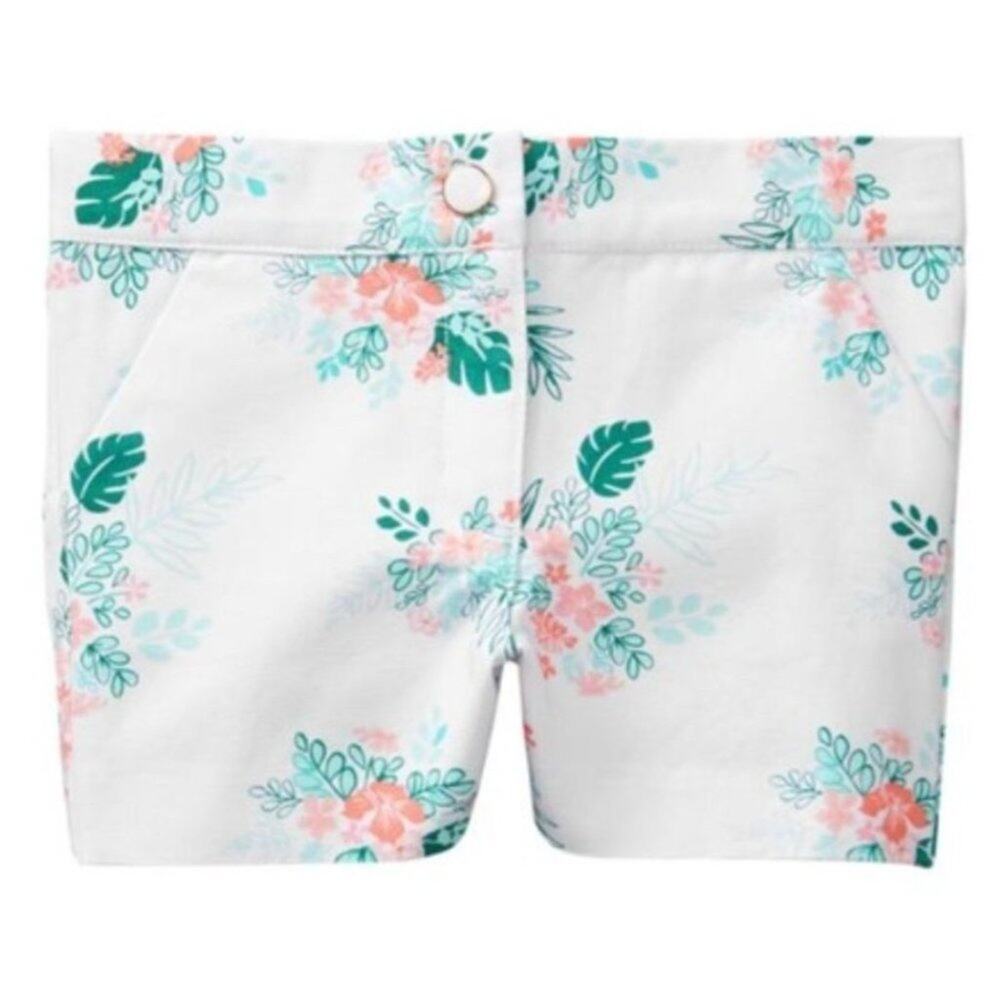 Janie and Jack Infant Girls Size 18-24 months Floral shorts A floral favorite ju